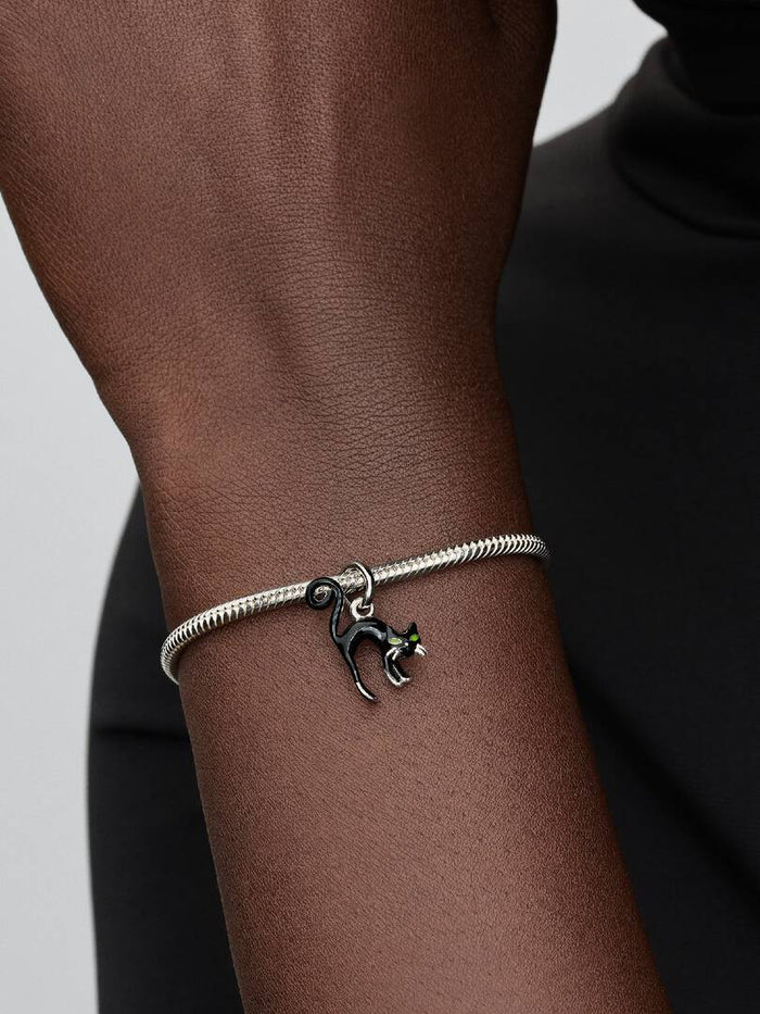 Black Cat Dangle Charm