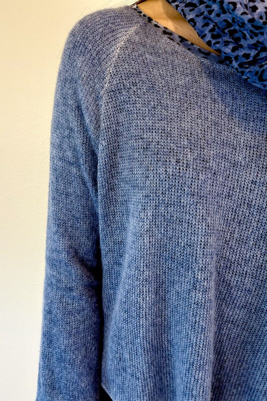 Blended Mohair Sweater