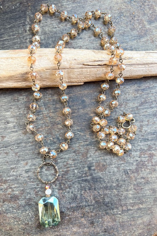 Crystal Beaded Necklace