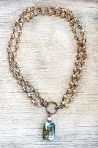 Crystal Beaded Necklace
