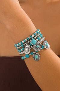 Western Turquoise Bracelet Set
