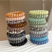 Bree Colorful Coil Hair Tie Sets