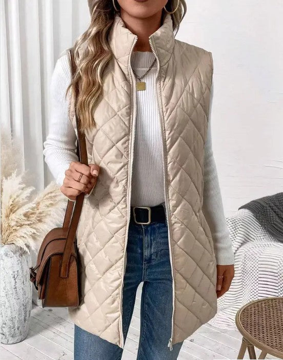Carla Quilted Puffer Vest