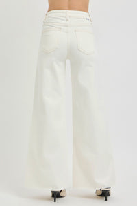 RISEN Tummy Control Wide Leg Jeans