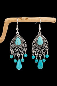 Assorted Western Turquoise Earrings