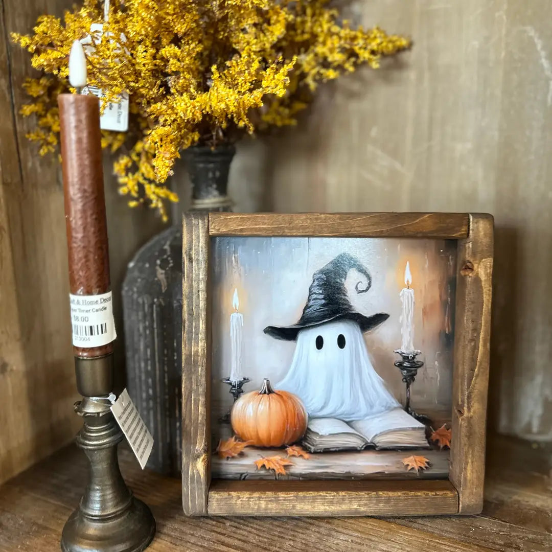Framed Ghost Art Print