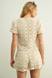 Christi Crochet Shorts