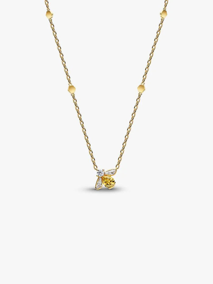 Honey Bee Pendant Necklace