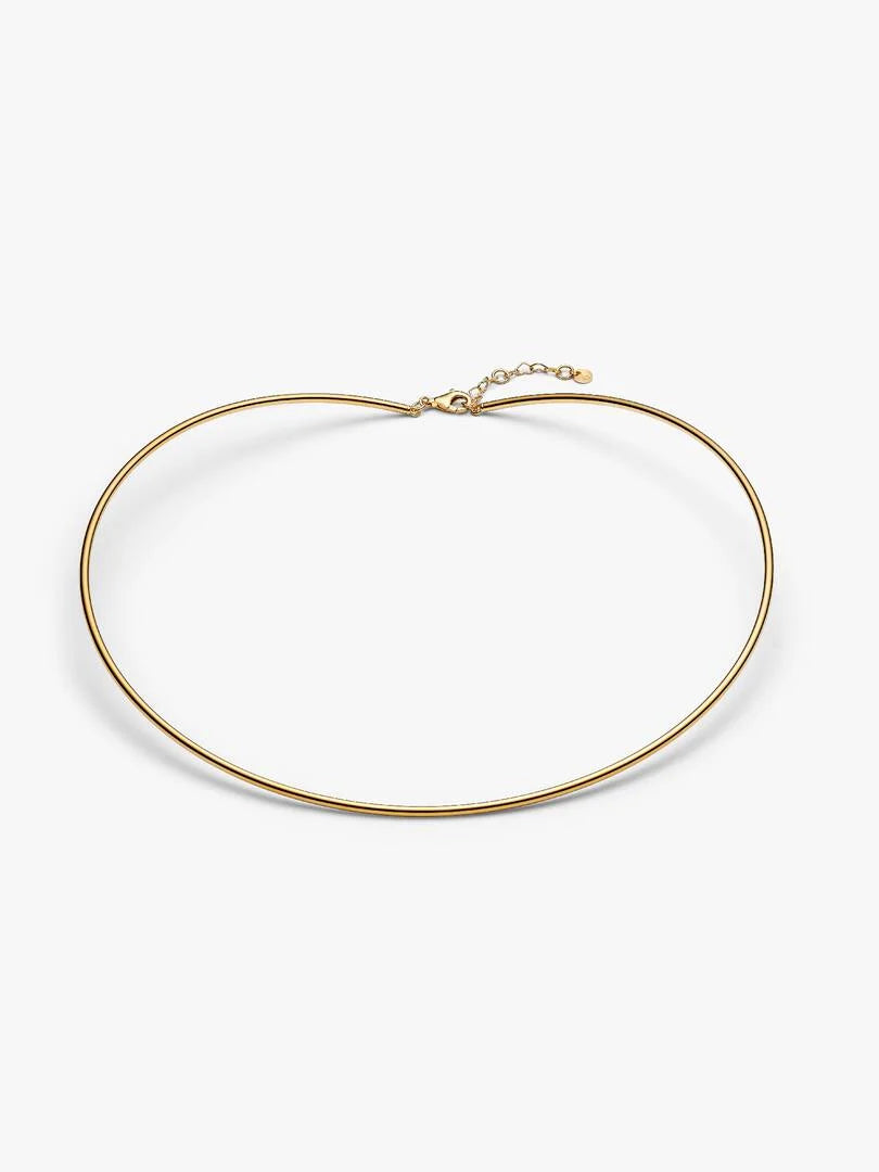 Tubular Choker Necklace