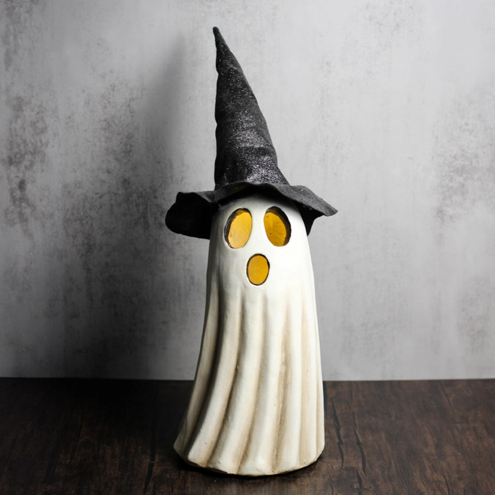 Witch Hat Light-Up Ghost