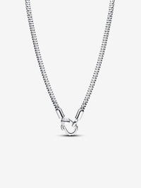 Studded Clasp & Chain Necklace