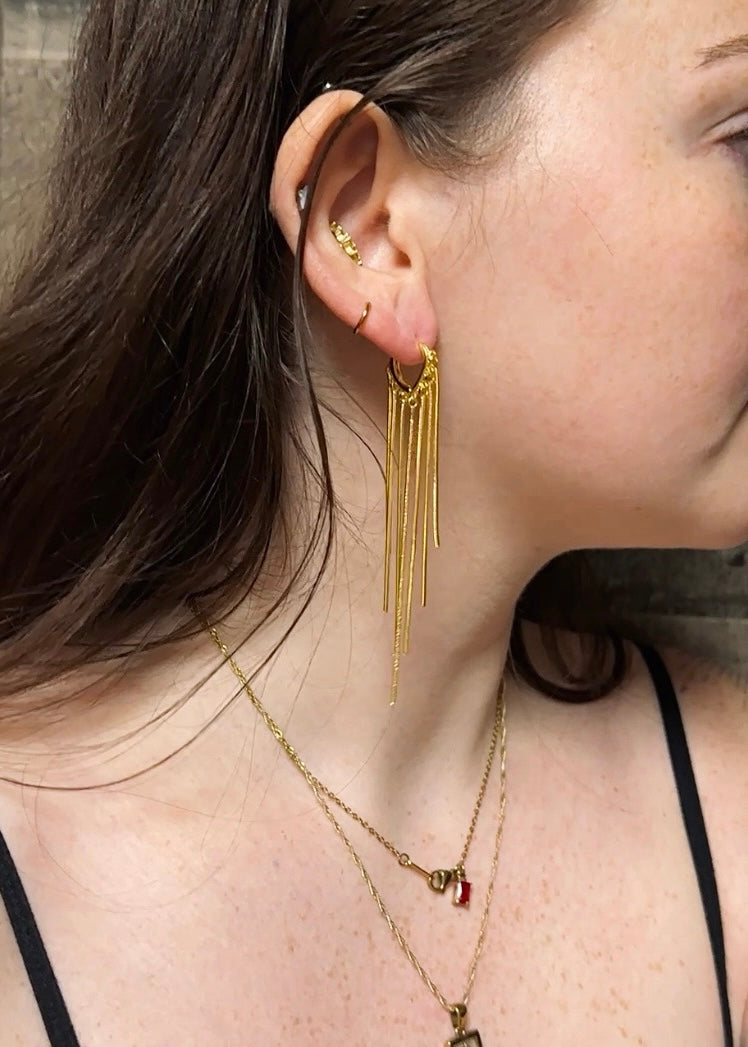 Charlotte Tassel Earrings