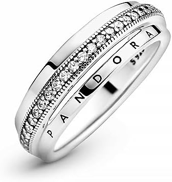 Triple Band Pave Ring