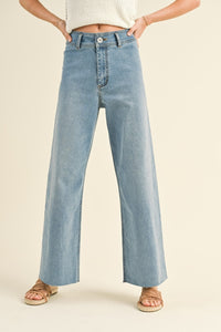June Wide Leg Denim Jeans