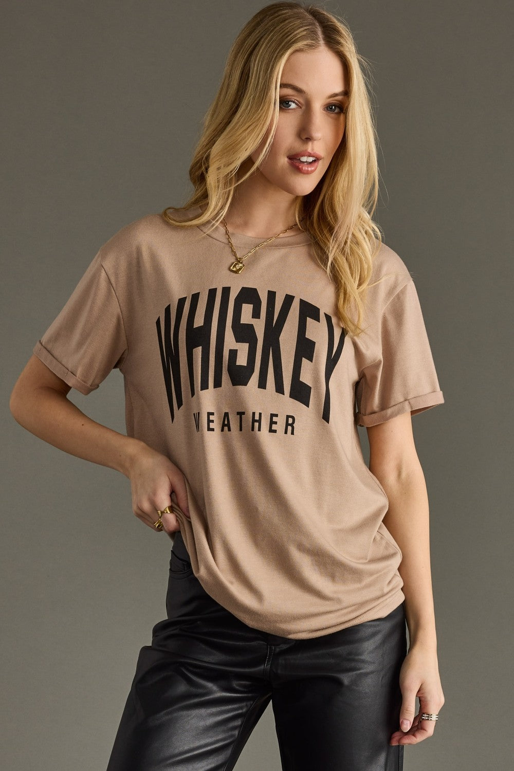 Whiskey Weather Graphic Tee