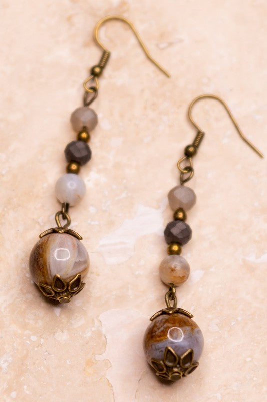 Beaded Dangle Earrings