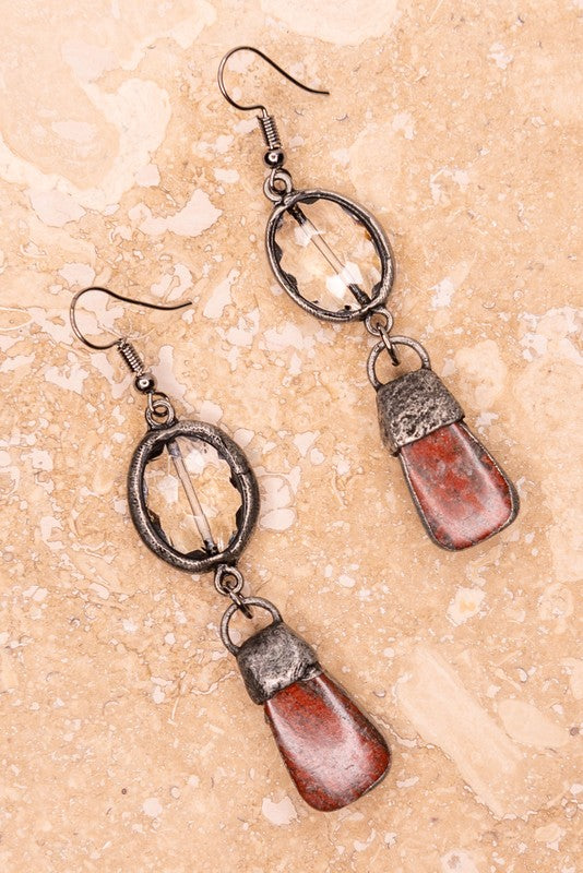 Crystal Drop Earrings