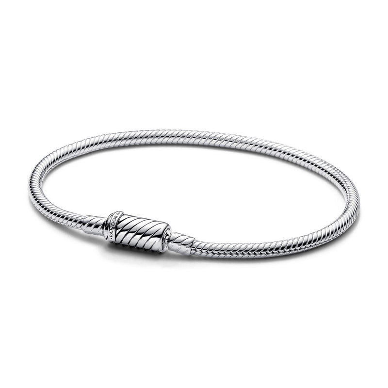 Pandora Moments Sliding Magnetic Clasp Snake Chain Bracelet 21cm