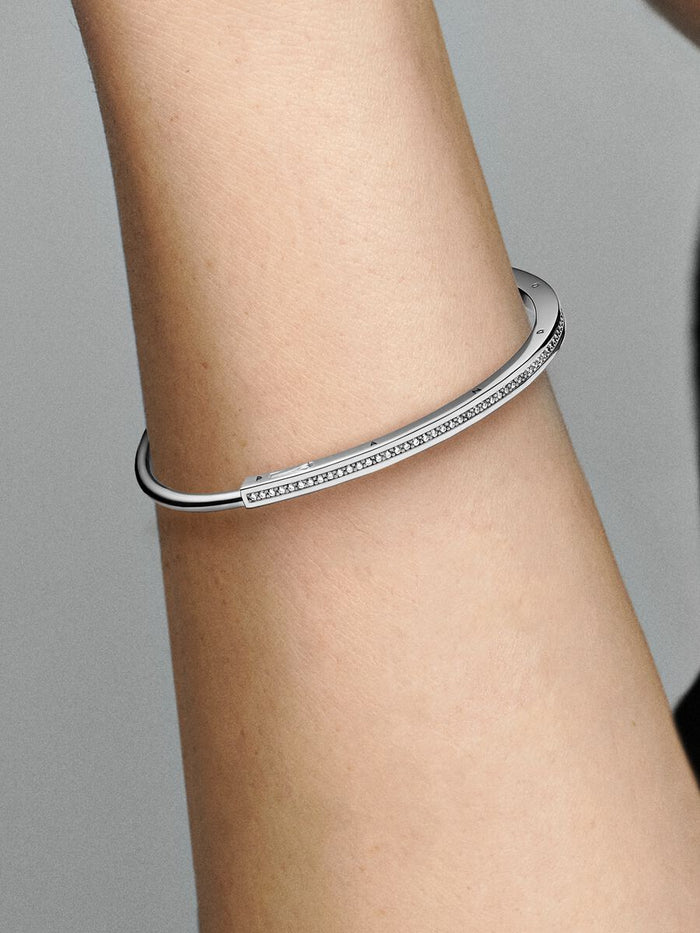 Pandora Signature I-D Pavé Bangle