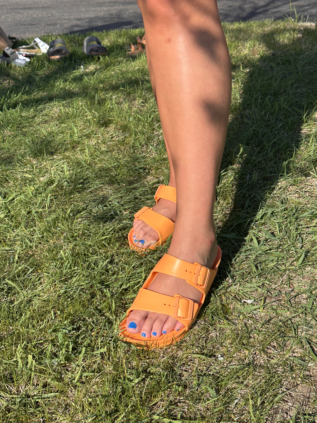 Birkenstock Gizeh EVA Sandals - Papaya (Regular/Wide)