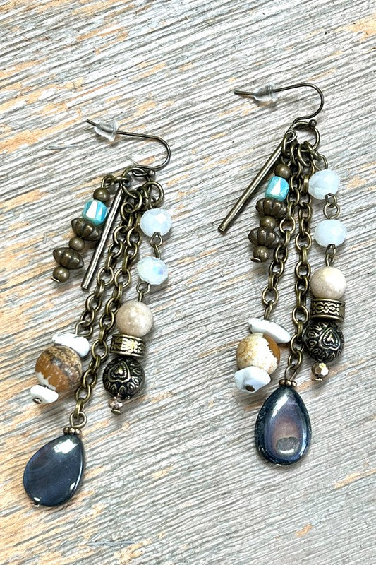 Multi-Chain Dangle Earrings