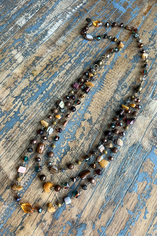 Beaded Layered Necklace