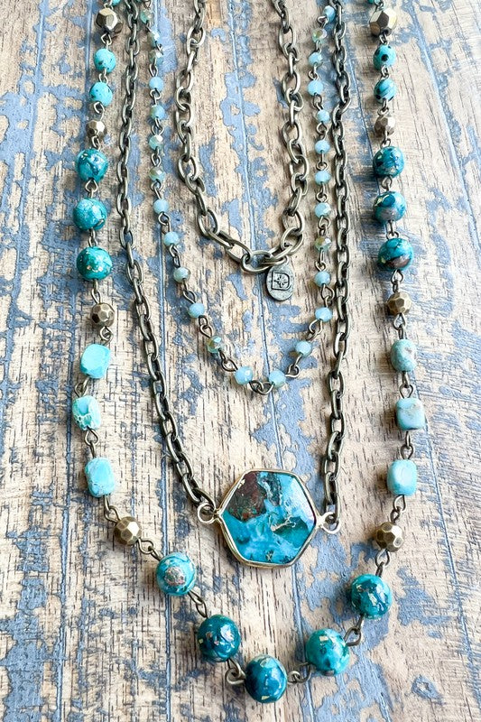 Colorful Layered Necklace