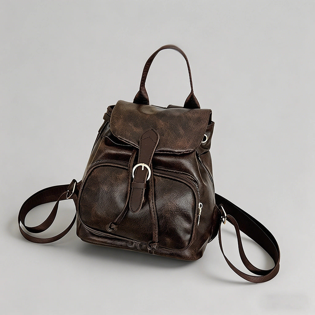Tayla Faux Leather Mini Backpack
