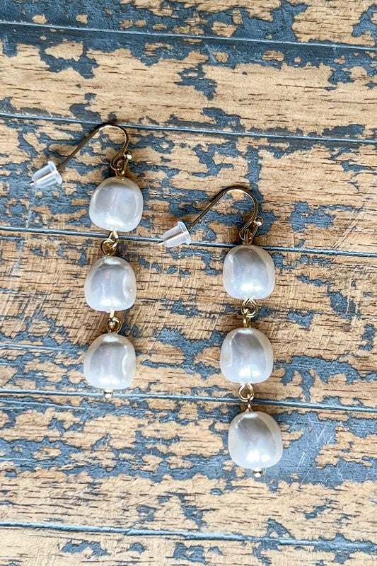 Pearl Dangle Earrings