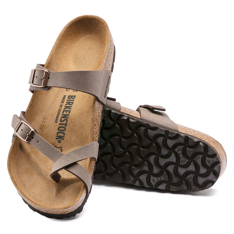 Birkenstock Mayari Birkibuc Sandals - Mocha (Regular/Wide)
