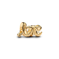 Gold Handwritten Love Charm