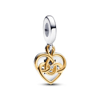 Mom Double Dangle Charm