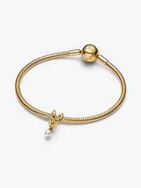 Wrapped Heart Charm