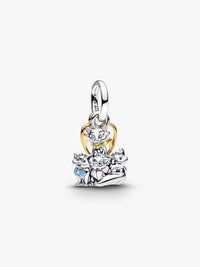 Disney Aristocats Duchess & Kittens Dangle Charm
