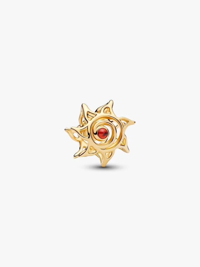 Sun Openwork Charm