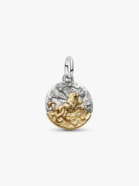 Leo Zodiac Medallion Charm