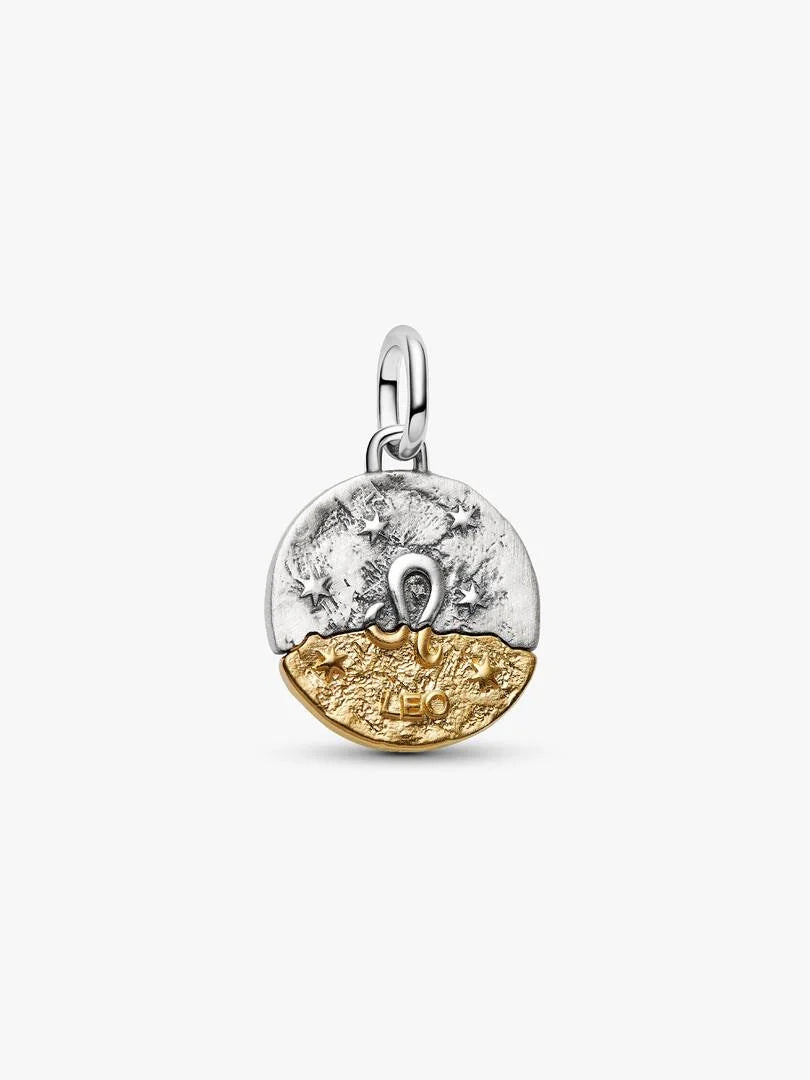 Leo Zodiac Medallion Charm