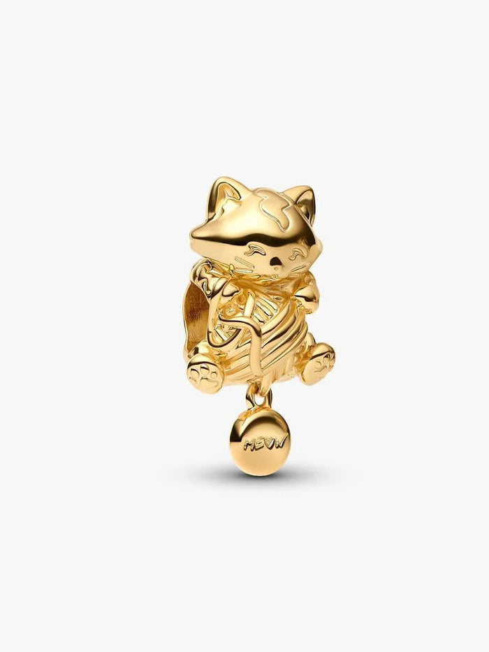 Kitten & Yarn Ball Charm
