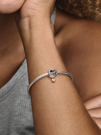 Love You Daughter Heart Charm