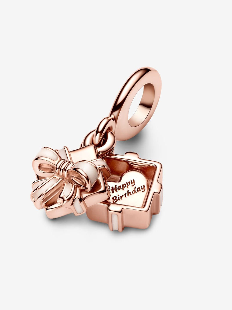 Happy Birthday Gift Openable Dangle Charm