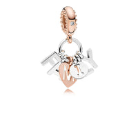 Family Letters Dangle Charm