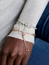 White Daisy Flower Spacer Charm