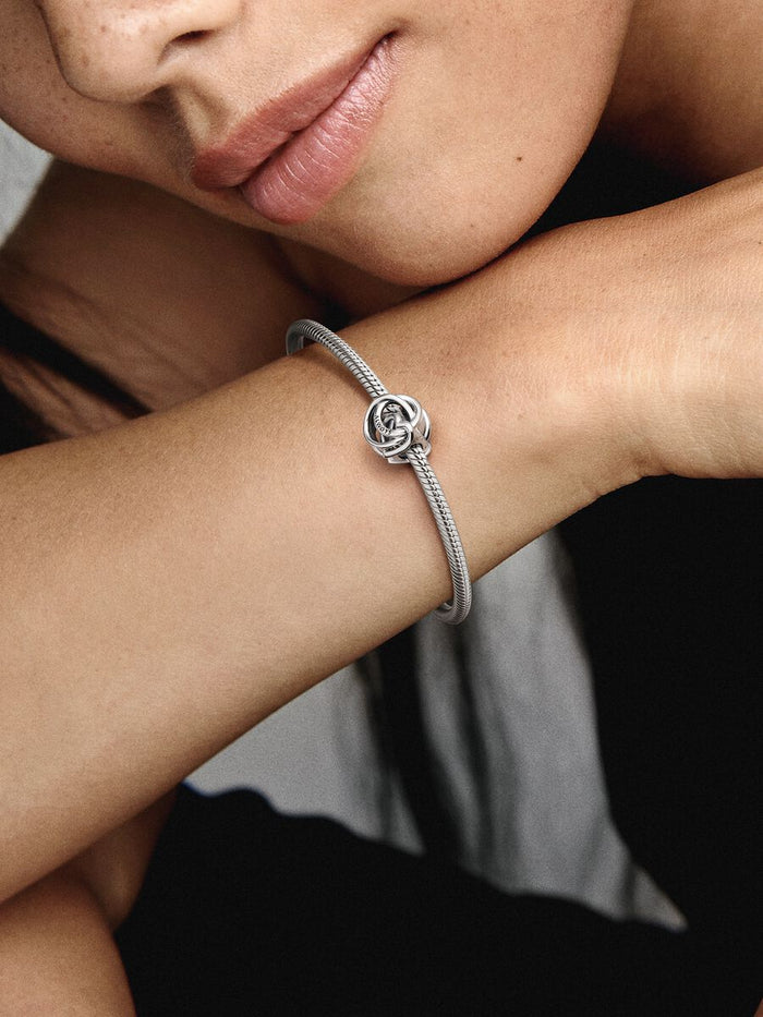 Family Always Encircled Heart Charm