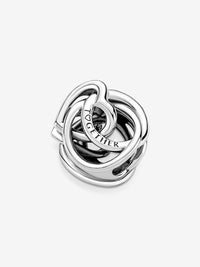 Family Always Encircled Heart Charm