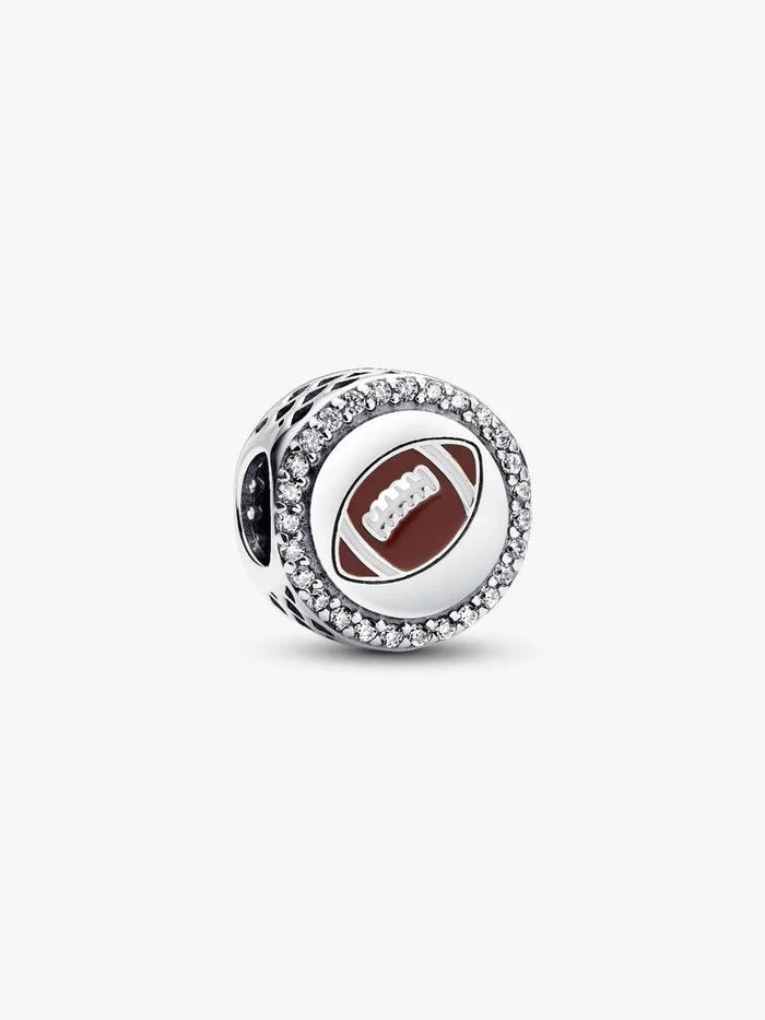 Engravable Football Charm