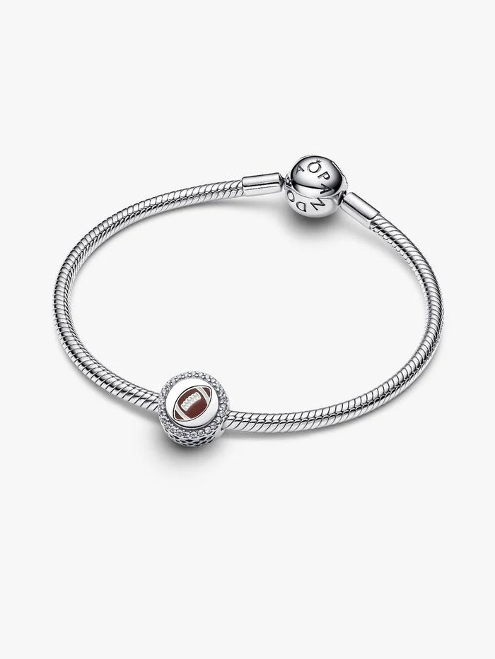 Engravable Football Charm