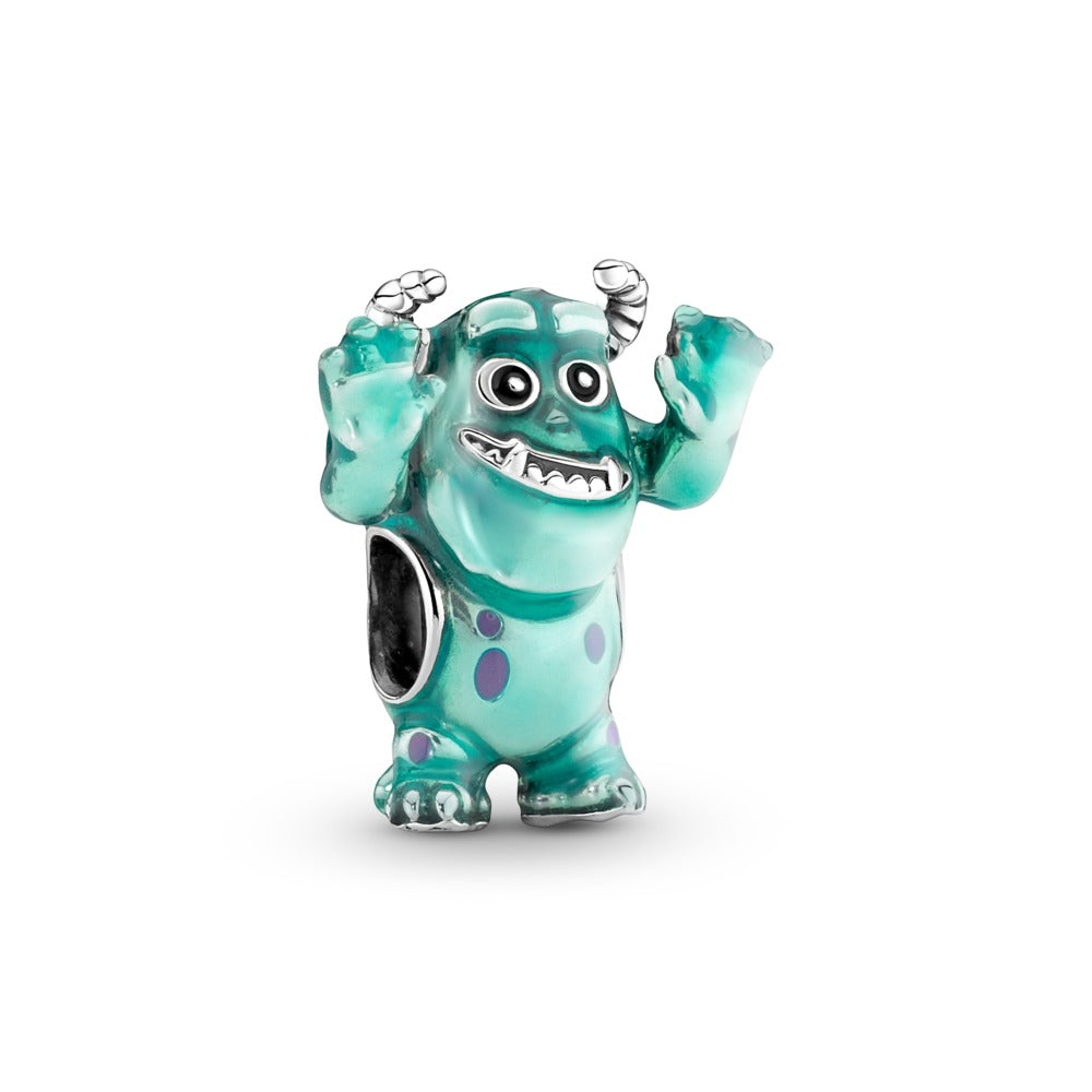 Disney Pixar Sulley sterling silver charm wit