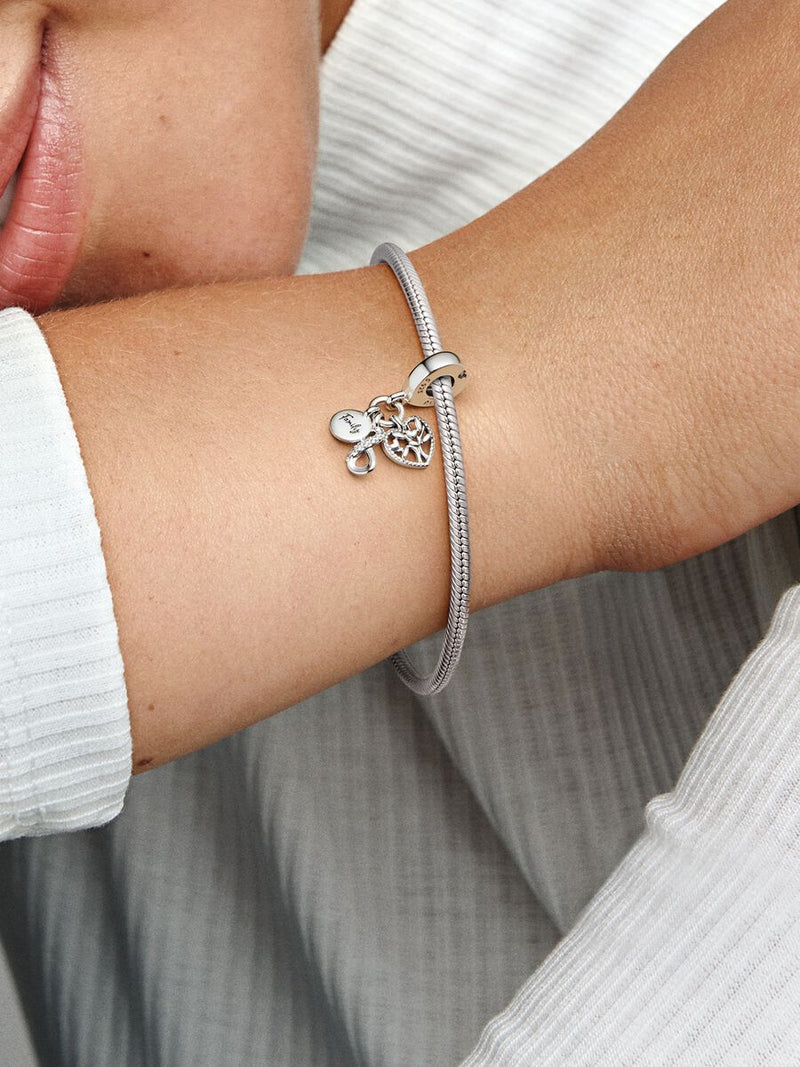 Family Infinity Triple Dangle Charm