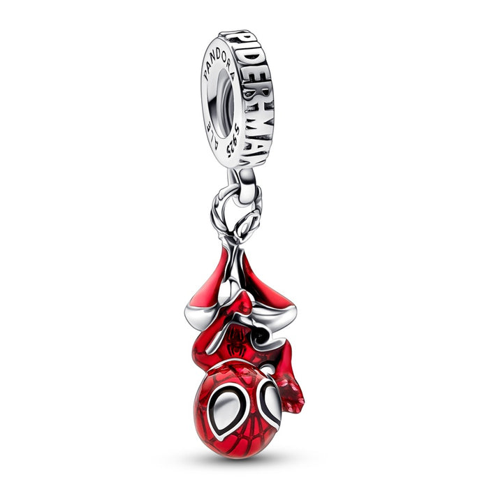 Marvel Spider-Man sterling silver dangle with
