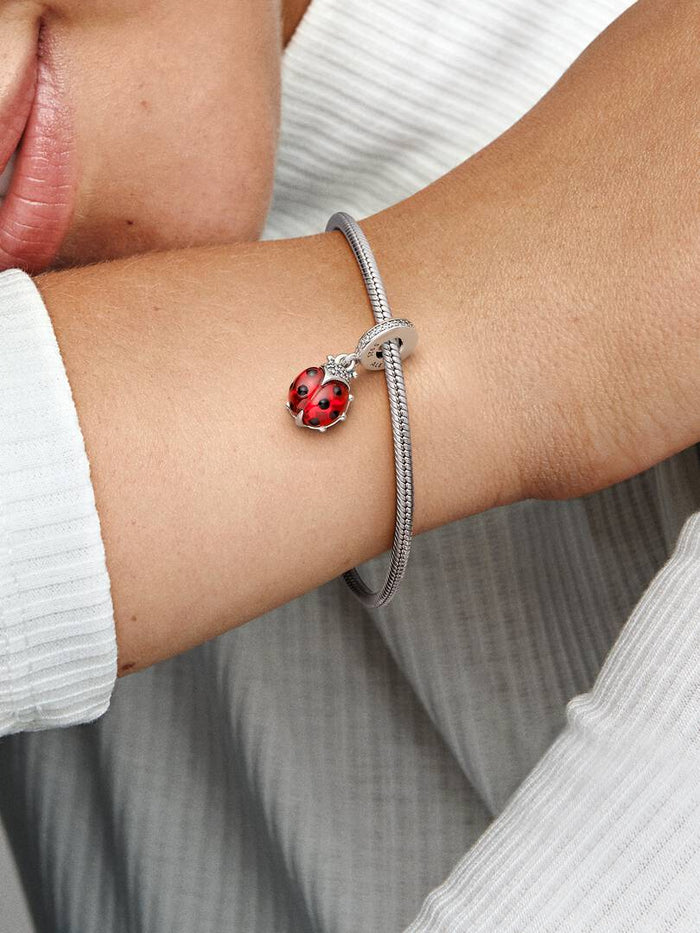 Red Ladybug Dangle Charm